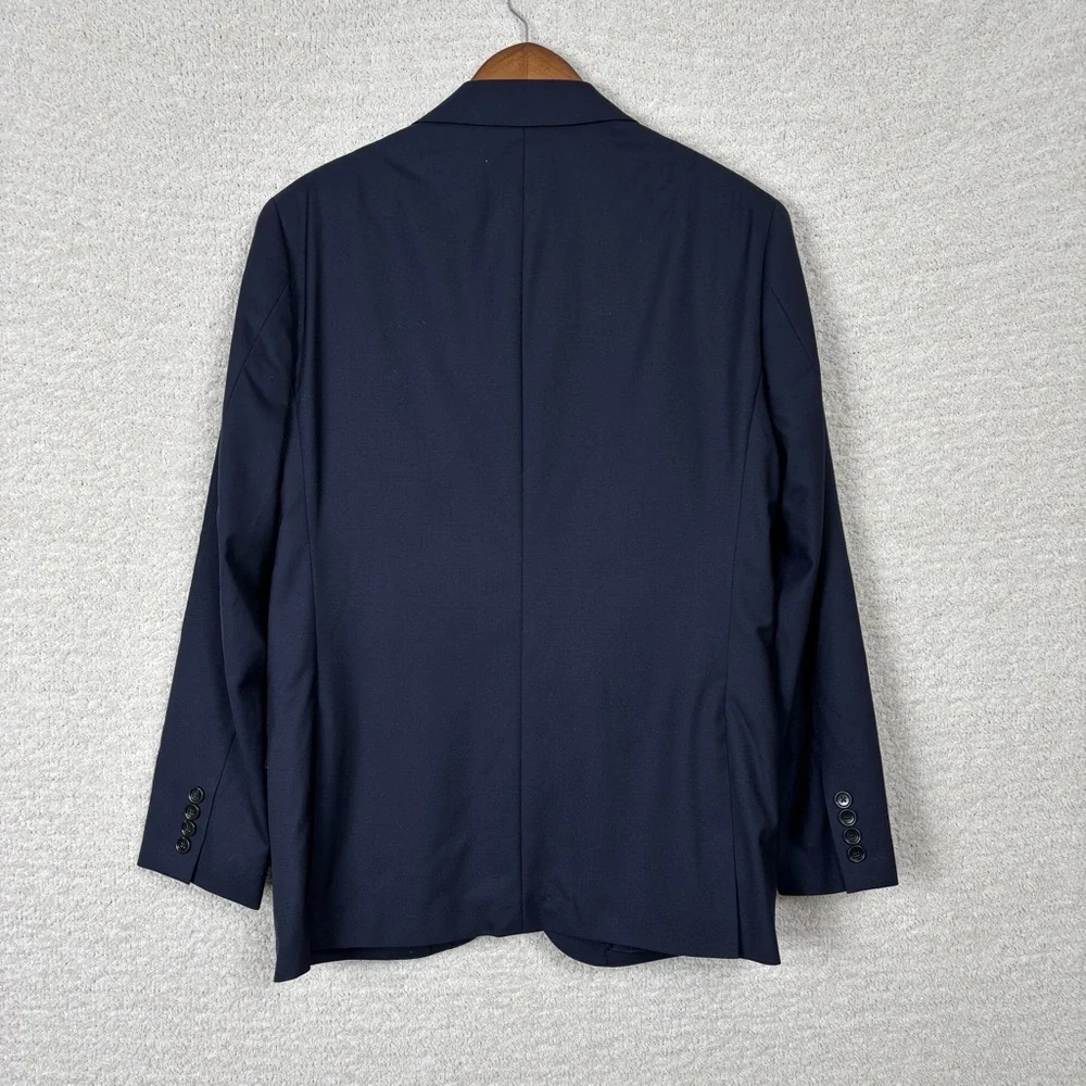 J. Crew Blazer Mens 40S Blue Ludlow Loro Piana Superfine Wool Sport‎ Coat Italy